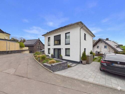 KI Beispiel Hausfront fertig - 5 Zimmer Einfamilienhaus zum Kaufen in Solingen