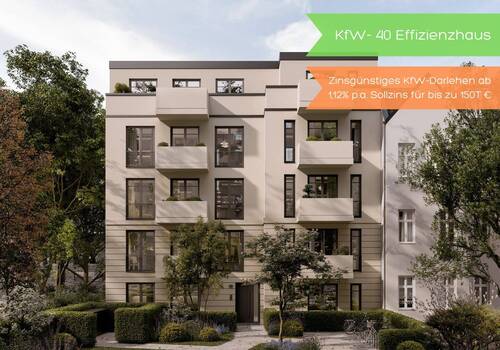 Visualisierung Gartenhaus - ***Bezugsfrei 30.09.2026: Nachhaltiger Neubau in Berlin-Pankow mit zinsgünstigem KfW-Darlehen***