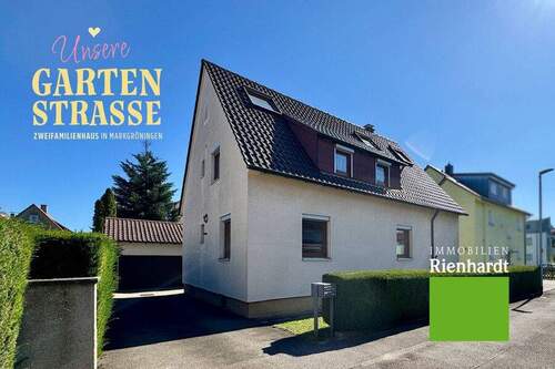 Ansicht - Unsere Gartenstraße - Zweifamilienhaus in Markgröningen!