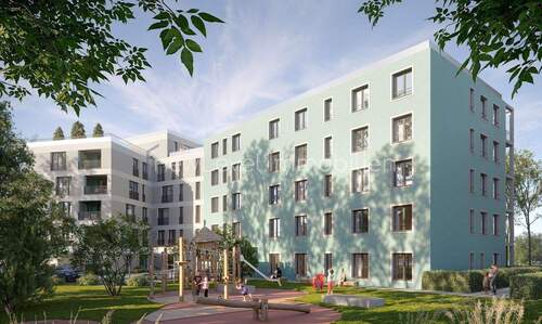 Ansicht Theresestraße 3 - 2 Zimmer Etagenwohnung zum Kaufen in Neu-Ulm