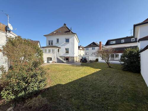 Außenansicht Garten - 7 Zimmer Einfamilienhaus zum Kaufen in Münster