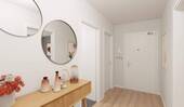 Heller und freundlicher Eingangsbereich - 