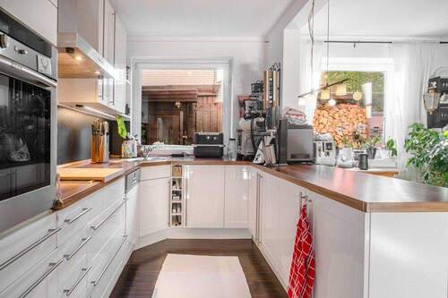 offene Einbauküche - 