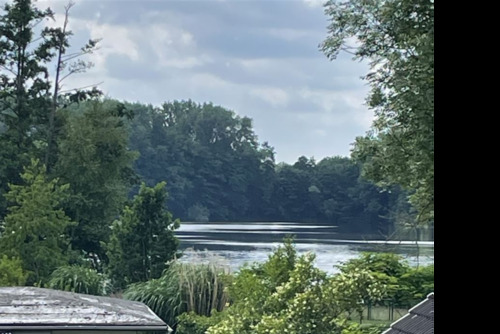 Blick von der Balkonterrasse - 5 Zimmer Einfamilienhaus zum Kaufen in Oyten