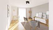 Ausgebautes Dachstudio mit angrenzender Dachterrasse - 