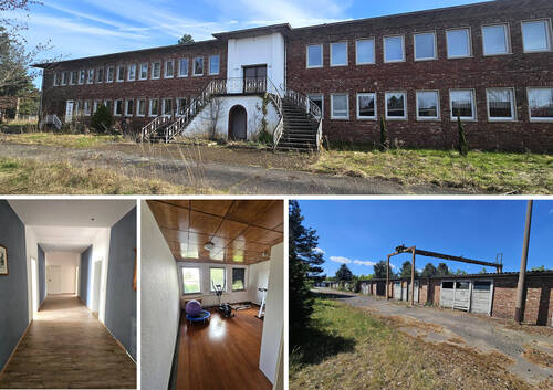 Bild 1 - Teilsan. Bestandsgebäude mit ca. 6.473 m² GS - gewerbl. Wohnen, Büro, gr. Einzel-Garagen