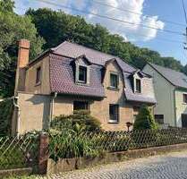 Einfamilienhaus mit Garage, Nebengebäuden und überdachter Terrasse - Nünchritz Diesbar-Seußlitz