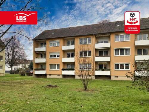 Südwest-Ansicht - Kleine, gemütliche Eigentumswohnung in Schladen