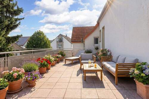 Dachterrasse Dachgeschoss KI - 