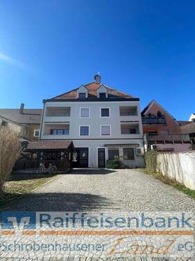 Rückansicht - 2-Zimmer-Wohnung mit Balkon - Innenstadt