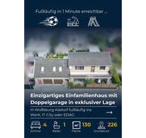 EFH in exklusiver Lage am Sportplatz und Naturgebiet - Wolfsburg Kästorf
