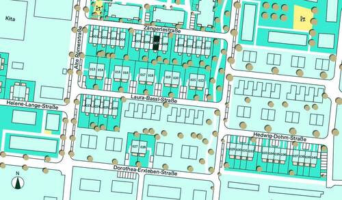 Lageplan Haus 007 Römerquartier 3 - 