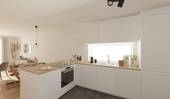 Die offene Wohnküche lädt zum gemeinsamen Kochen ein - Reihenmittelhaus mit 156,80 m&sup2; in Langen zum Kaufen