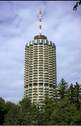 Außen - Kernsaniertes, vollmöbliertes Apartment im 24 Stock im Hotelturm