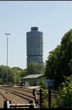 Fernsicht - 1 Zimmer Etagenwohnung zur Miete in Augsburg