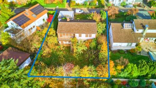 Nahaufnahme Rückansicht eingezeichnet - 