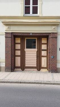 Hauseingang - 7 Zimmer Reihenendhaus in Loitz