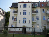 Hausrückseite - 2 Zimmer Etagenwohnung zur Miete in Zwickau-Pölbitz