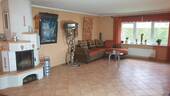 Wohnzimmer mit Kaminofen - 