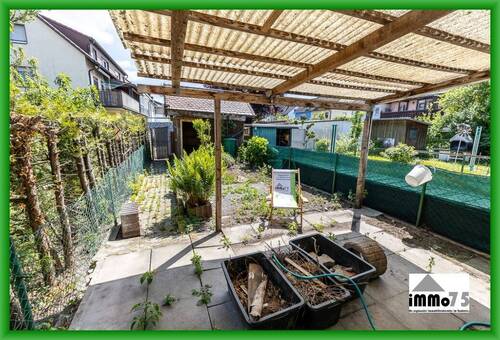 Garten - 4 Zimmer Reihenmittelhaus zum Kaufen in Ettlingen