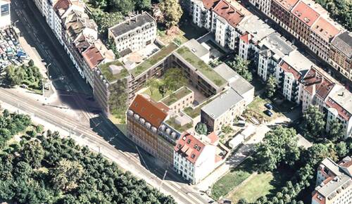 Bild 2 - 1 Zimmer Mehrfamilienhaus, Wohnhaus zum Kaufen in Leipzig