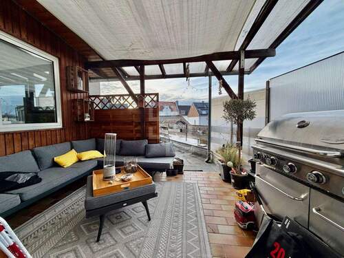 Überdachte Dachterrasse - 
