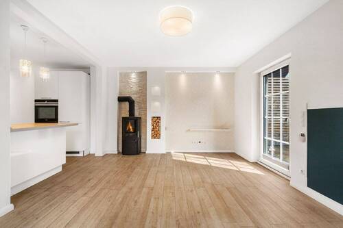 Wohnzimmer - 3 Zimmer Doppelhaushälfte in Hamburg / Billstedt