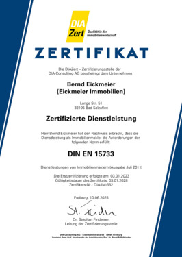 Zert Bernd-Eickmeier-4716 - Vorankündigung---Neubau und Erstbezug fertiggestellt ! Ihr Traum vom Eigenheim in Leopoldshöhe
