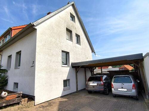 Ansicht Giebelseite - 3 Zimmer Mehrfamilienhaus, Wohnhaus zum Kaufen in Alfeld