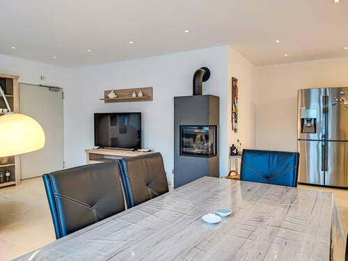 Kaminofen - 5 Zimmer Bungalow in Garz/Rügen