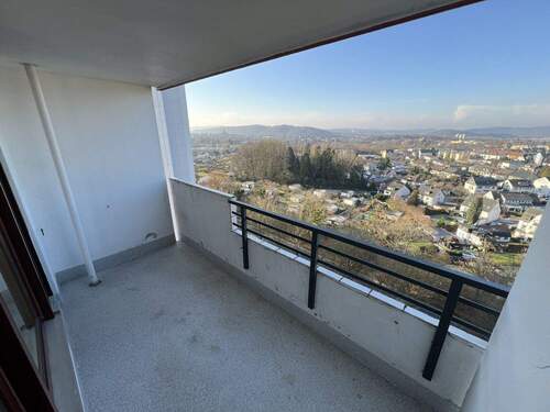 Die Loggia mit toller Weitsicht - 