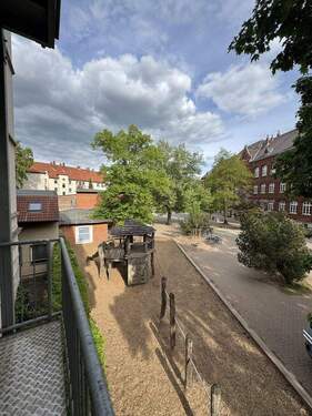 Aussicht vom Balkon - 