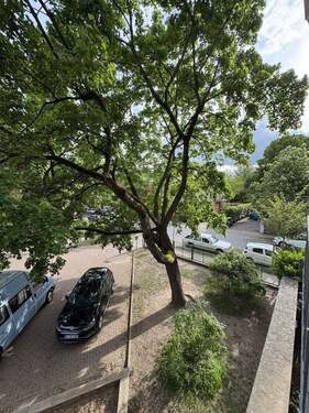 Aussicht vom Balkon - 3 Zimmer Etagenwohnung in Braunschweig