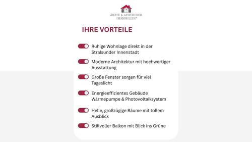 Ihre Vorteile! - Etagenwohnung in Stralsund