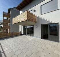 Helle 3 Zimmer Wohnung mit großer Terrasse und eigenem Garten - Bodenkirchen Bonbruck