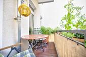 Grüner Balkon perfekt um zu zweit zu entspannen - 2 Zimmer Etagenwohnung in Berlin