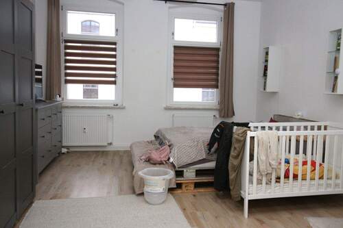 Schlafzimmer - Etagenwohnung mit 105,00 m&sup2; in Riesa zum Kaufen