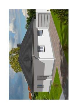 Visualisierung_Ansicht.jpg - 4 Zimmer Bungalow zum Kaufen in Taucha