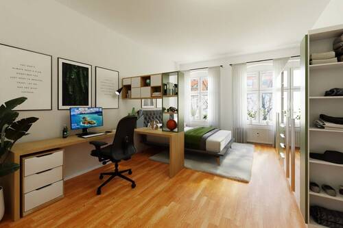 Einrichtungsbeispiel Schlafzimmer - 