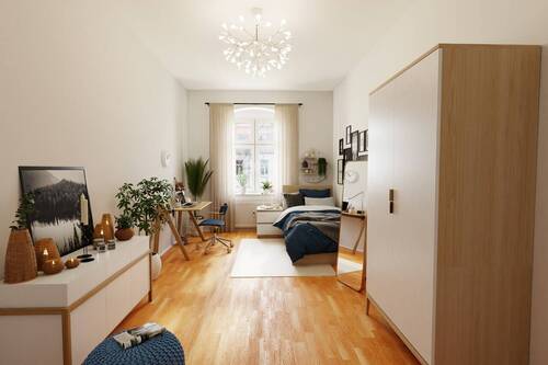 Einrichtungsbeispiel Schalfzimmer - 