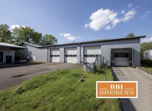 Ihre neue Logistikhalle - Unweit der A7 - Funktionale Logistikhalle mit 4 LKW-Toren und einer Anfahrtsrampe in Quickborn