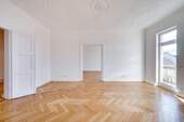 Wohnzimmer - Etagenwohnung mit 126,00 m&sup2; in München zur Miete