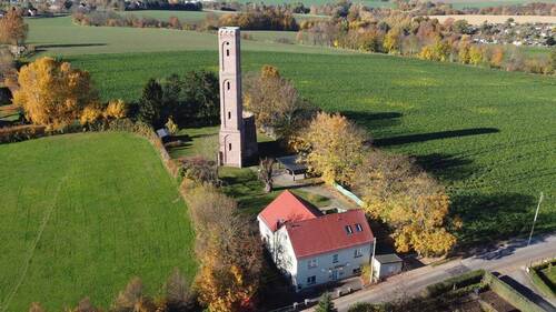 Wohnhaus mit Aussichtsturm - Seltene Gelegenheit: Döbelner Holländerturm mit Wohnhaus und 2.770m² Grundstück