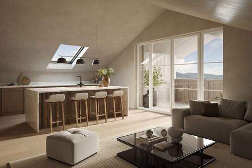 Wohnbereich - 3 Zimmer Etagenwohnung in Bad Wiessee