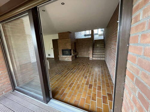 Blick von Terrasse ins WZ - 