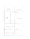 Grundrissskizze Obergeschoss - 