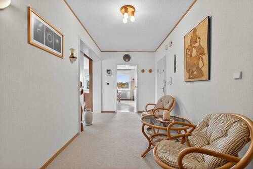 Aussicht vom hinteren Teil des Flures - 