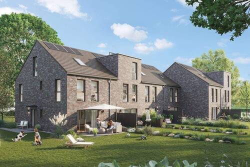 Visualisierung Green Villages - Modernes Reihenmittelhaus in attraktiver Lage von Norderstedt