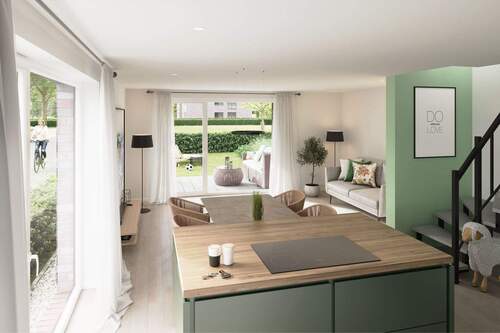 Visualisierung Green Villages - 4 Zimmer Reihenmittelhaus zum Kaufen in Norderstedt