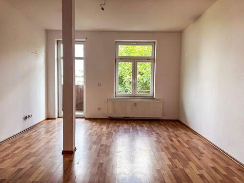 Wohnzimmer - Etagenwohnung mit 80,00 m² in Leipzig zum Kaufen